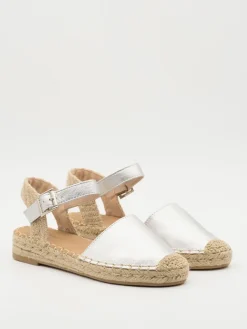Bellucci Halbschuhe^Espadrilles in Silber
