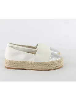 Espadrilles in Weiß><noscript><img width=
