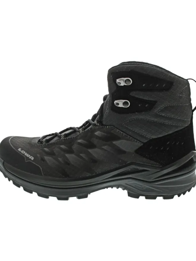 LOWA Outdoorschuhe^Ferrox GTX Mid Wanderstiefel Schwarz