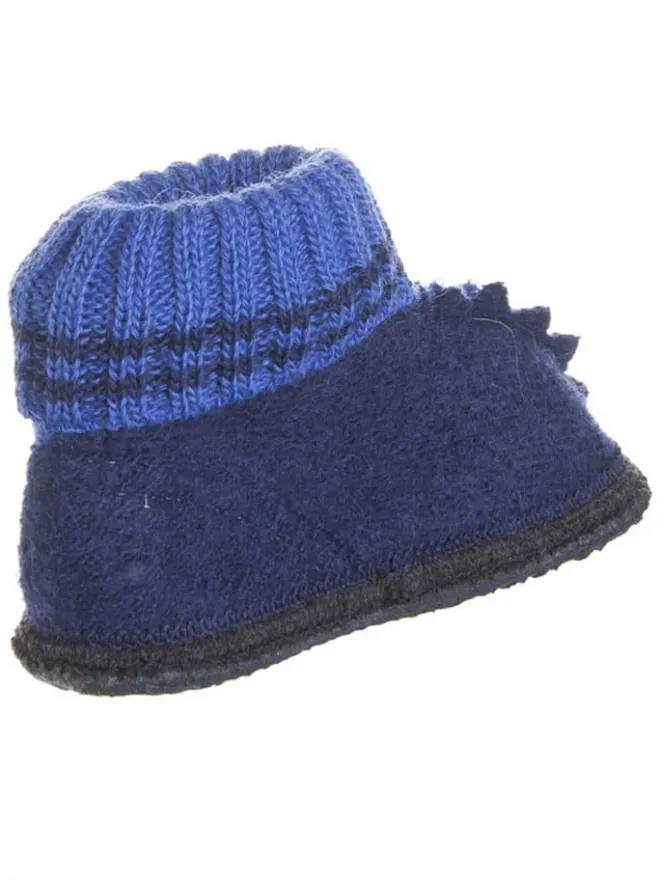 Filz-Hüttenschuhe "Trixi" in blau>kitz-pichler Outlet