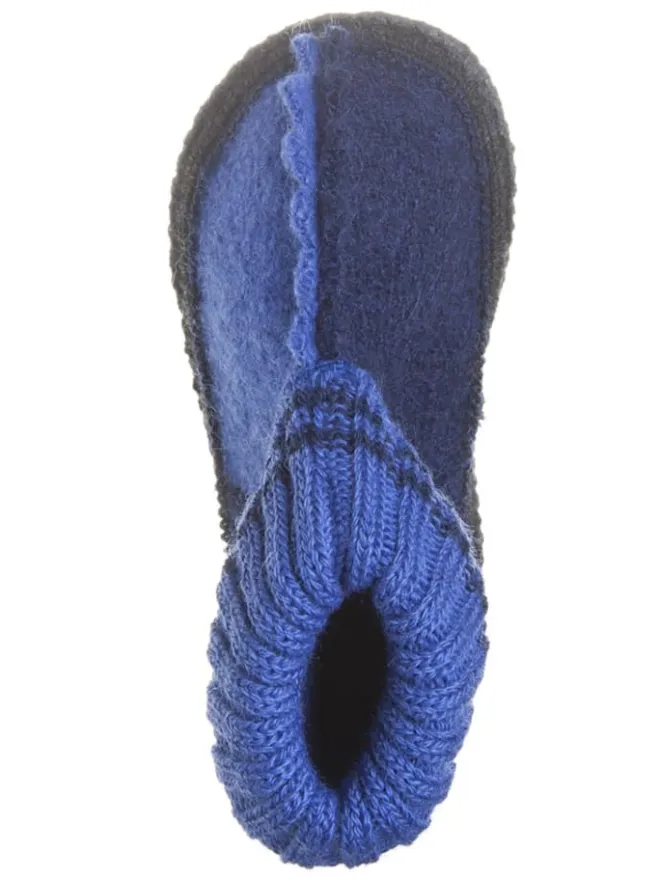Filz-Hüttenschuhe "Trixi" in blau>kitz-pichler Outlet