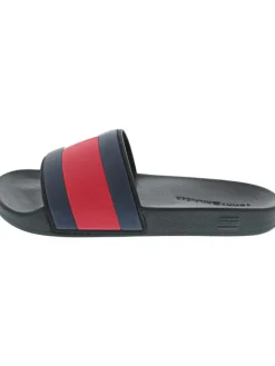 Tommy Hilfiger Outdoorschuhe^Flag Pool Slide Pantolette Schwarz