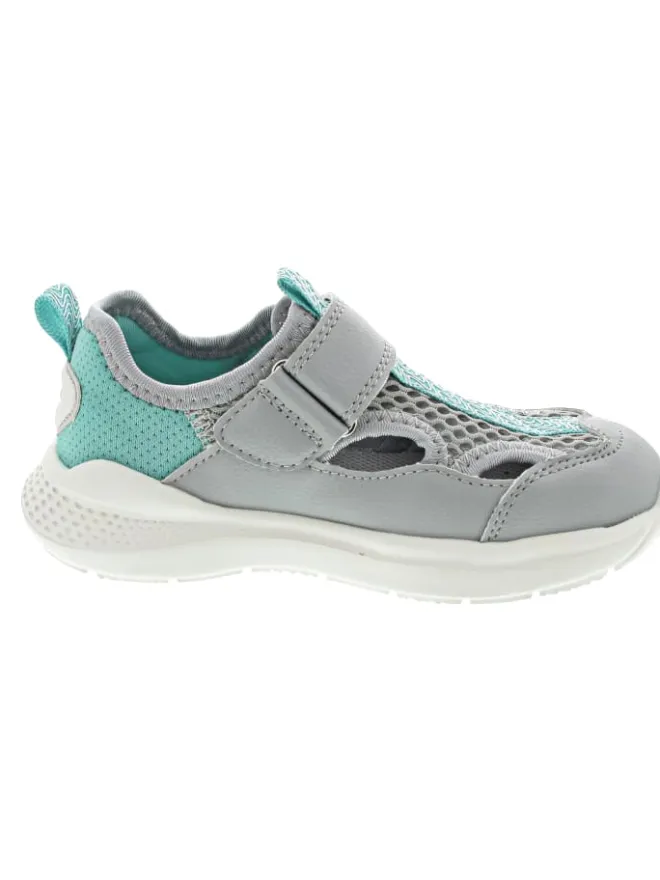 superfit Halbschuhe·Slipper^Flash Klettschuh Grau