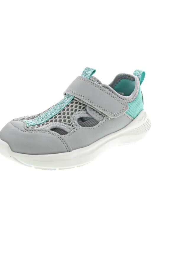 superfit Halbschuhe·Slipper^Flash Klettschuh Grau