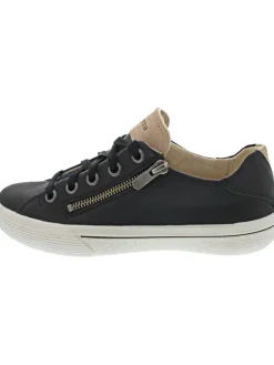Fresh sportlicher Schnürer Schwarz>Legero Clearance