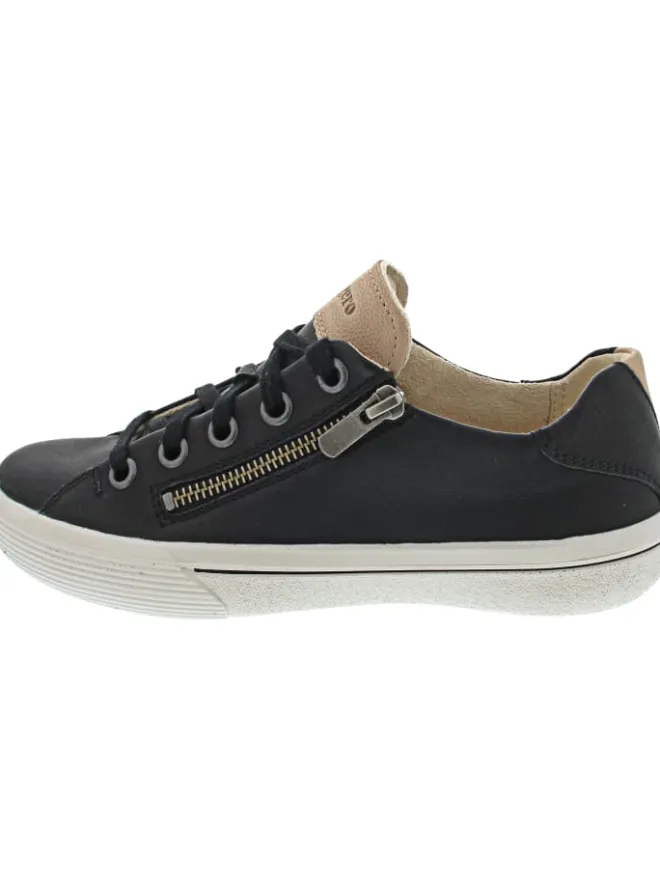 Fresh sportlicher Schnürer Schwarz>Legero Clearance