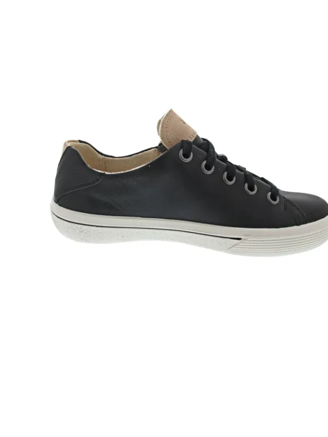 Fresh sportlicher Schnürer Schwarz>Legero Clearance