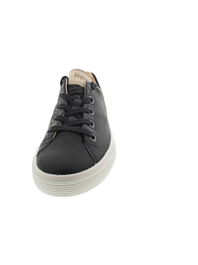 Fresh sportlicher Schnürer Schwarz>Legero Clearance