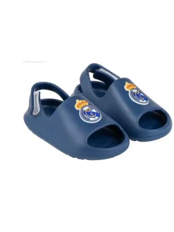 Real Madrid Badeschuhe^Fußball Badeschlappen Kinder Latschen Jungen Mädchen 22