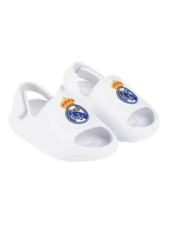 Real Madrid Badeschuhe^Fußball Badeschlappen Kinder Latschen Jungen Mädchen 22