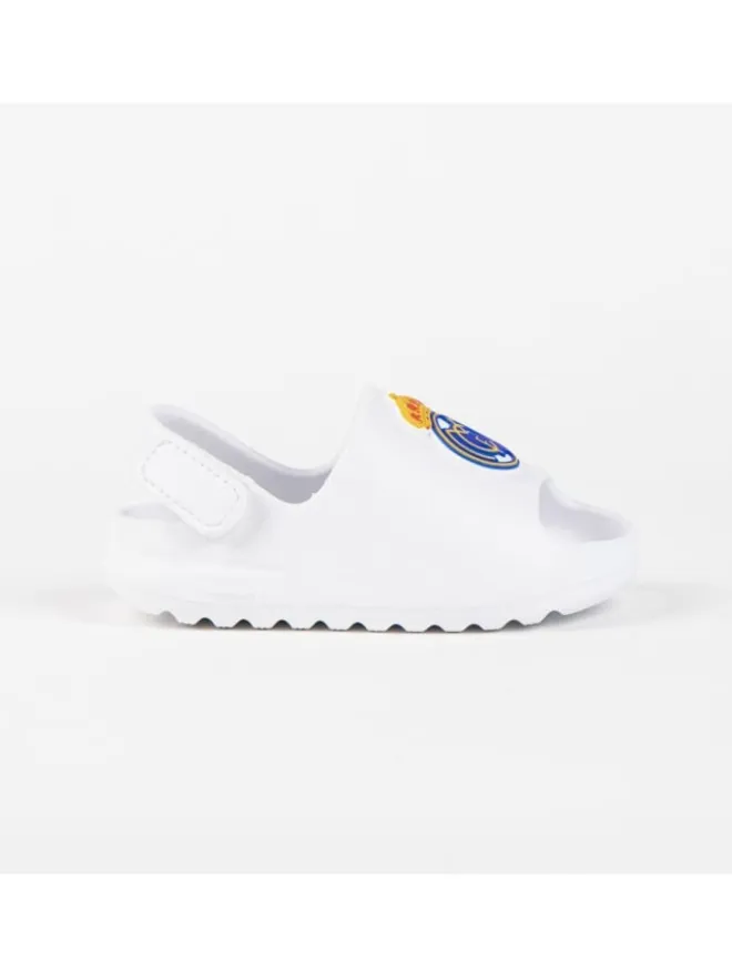 Real Madrid Badeschuhe^Fußball Badeschlappen Kinder Latschen Jungen Mädchen 22