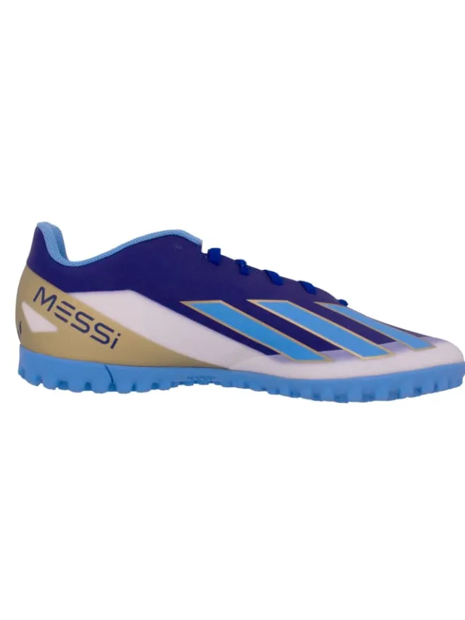adidas Sportschuhe^Fussballschuhe X Crazyfast Club Tf Messi in Blau