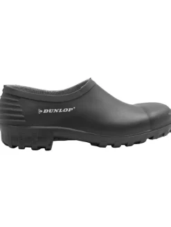 Dunlop Hausschuhe|Clogs & Pantoletten·Clogs^Galoschen in schwarz