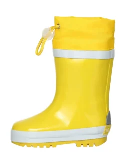 Gummistiefel Basic gefüttert in Gelb>Playshoes Sale