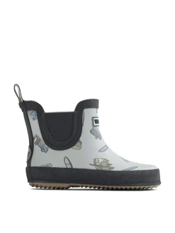 Wheat Gummistiefel^Gummistiefel "Beta" in Dunkelblau/ Hellblau