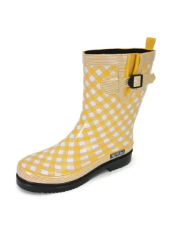 Gummistiefel Checkered in gelb>MADSea