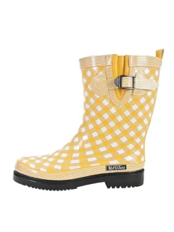 Gummistiefel Checkered in gelb>MADSea