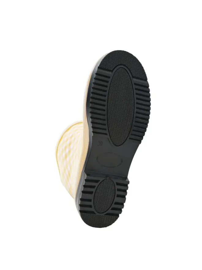 Gummistiefel Checkered in gelb>MADSea