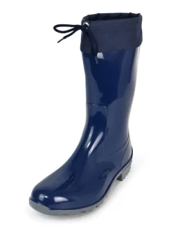Gummistiefel de Fieselregen Langschaft in blau>Regenliebe