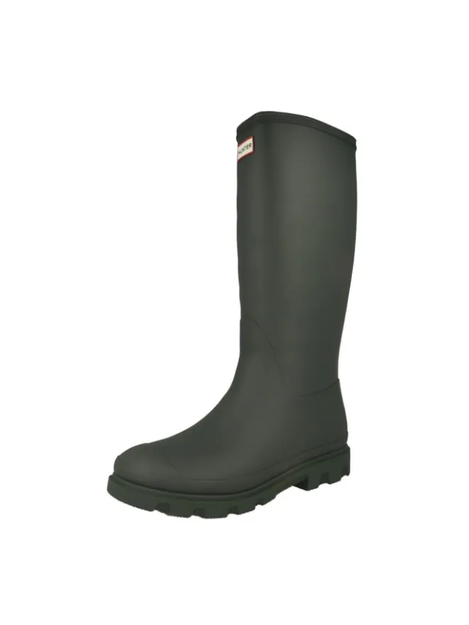 Hunter Gummistiefel|Gummistiefel^Gummistiefel Downpour Tall Insulated Boot in dunkelgruen