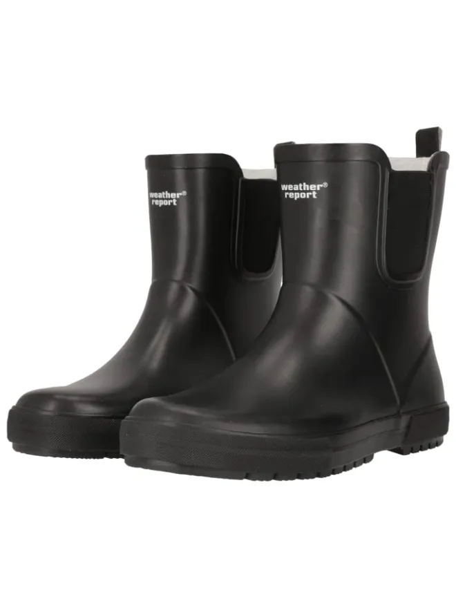 Weather Report Gummistiefel^Gummistiefel Erick in 1001S Black Solid