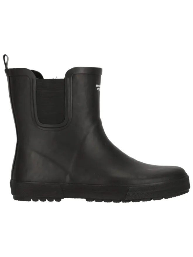 Gummistiefel Erickson in 1001S Black Solid>Weather Report New