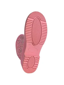 Regenliebe Gummistiefel^Gummistiefel Flowers Halbschaft in rosa