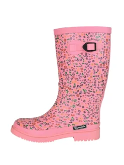 Gummistiefel Flowers High Langschaft in rosa>Regenliebe Best