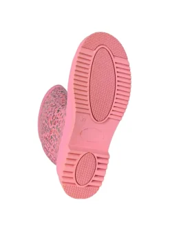 Gummistiefel Flowers High Langschaft in rosa><noscript><img width=