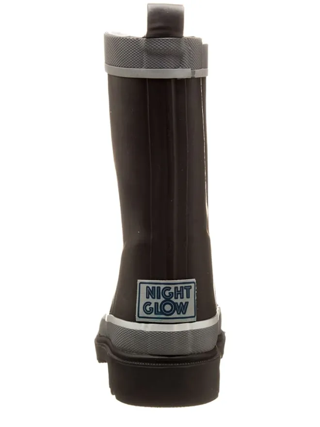 Gummistiefel "Foxfire Jnr" in Schwarz>Regatta Hot