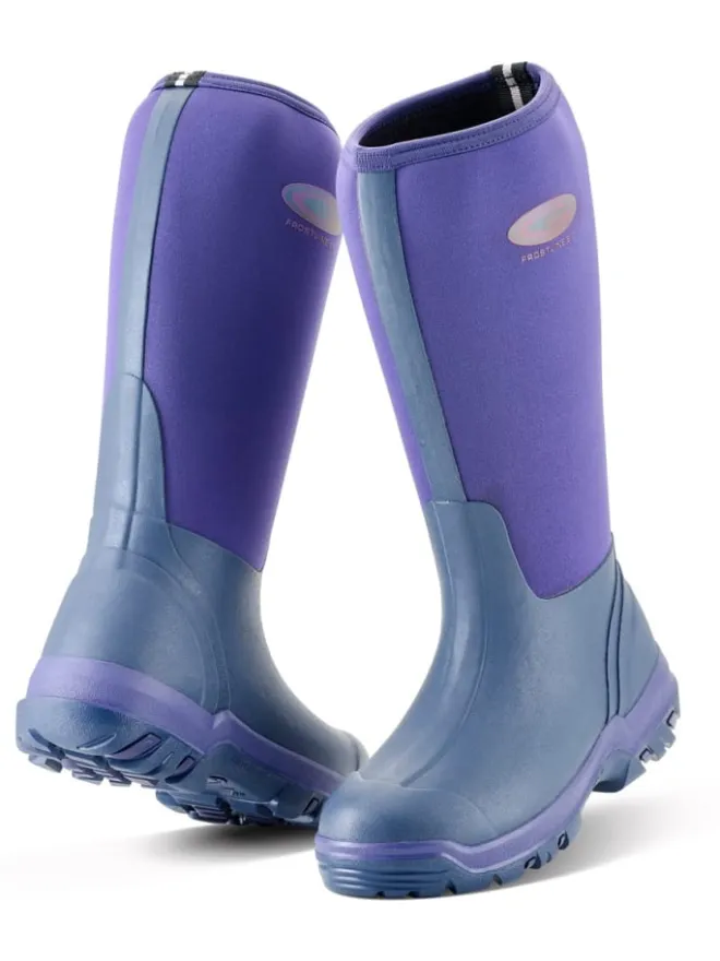 Gummistiefel "Frostline Classic Wellies" in Lila>Grubs Clearance