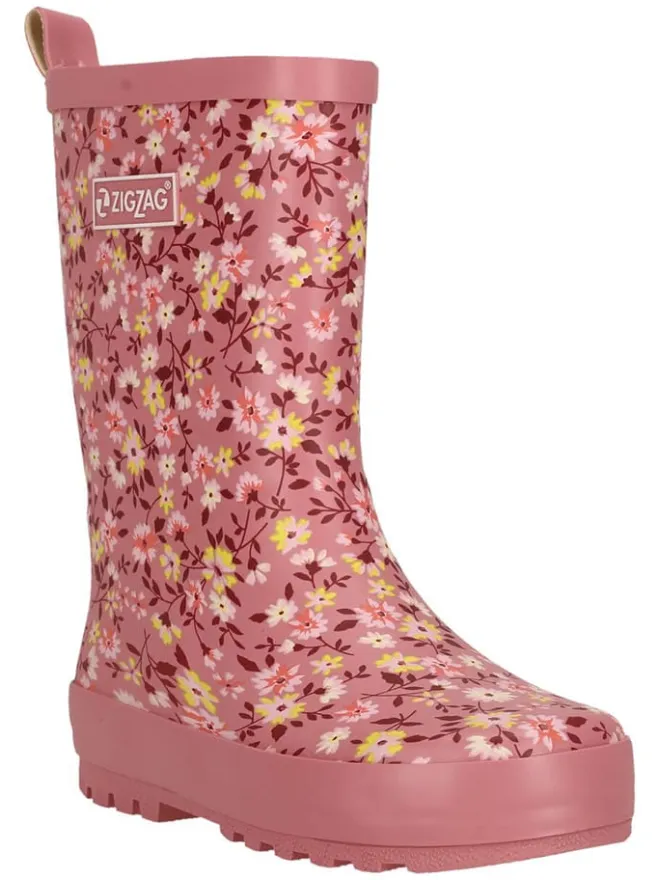 Gummistiefel "Gemus" in Rosa>Zigzag Best