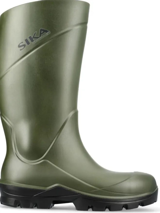 Sika Gummistiefel^Gummistiefel "Green PU Safety" in Grün