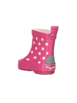 Playshoes Gummistiefel^Gummistiefel Halbschaft Punkte in Pink