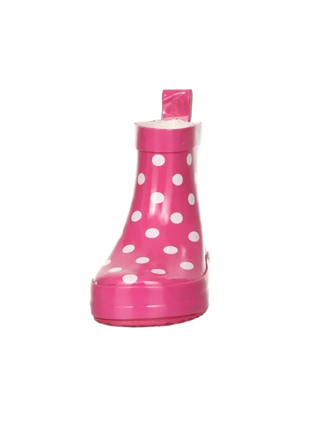 Playshoes Gummistiefel^Gummistiefel Halbschaft Punkte in Pink