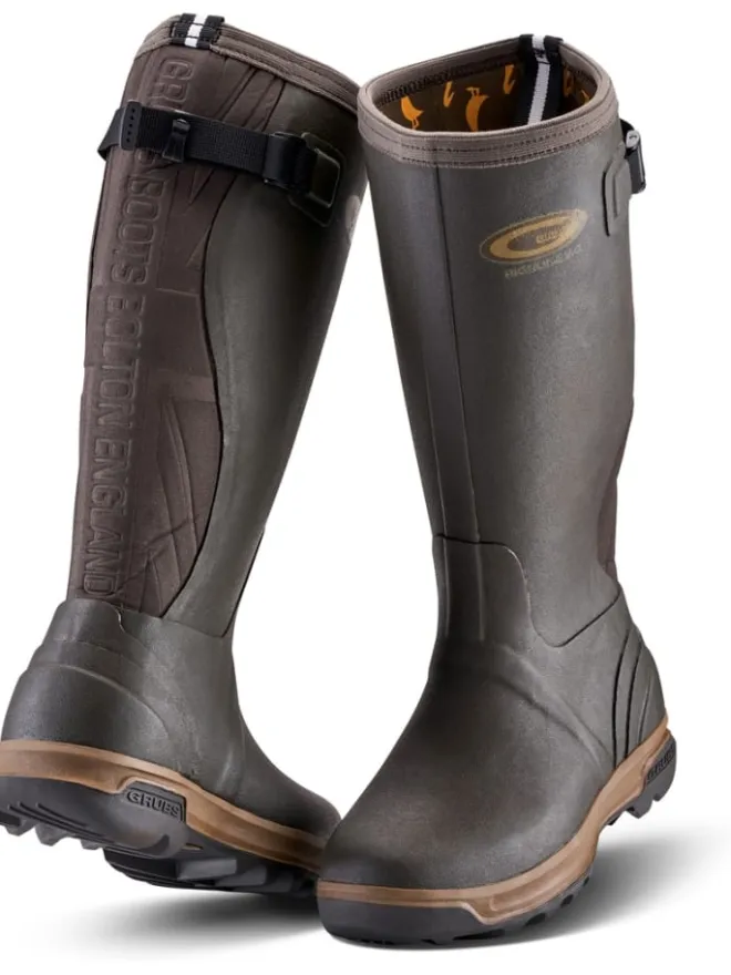Gummistiefel "Highline 2.0 Unisex Wellies" in Braun>Grubs Outlet