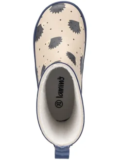 lamino Gummistiefel^Gummistiefel in Beige/ Dunkelblau