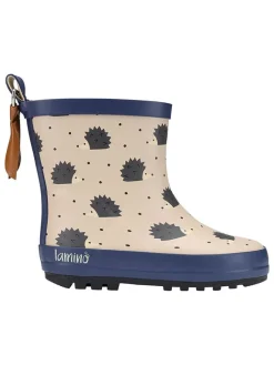 lamino Gummistiefel^Gummistiefel in Beige/ Dunkelblau