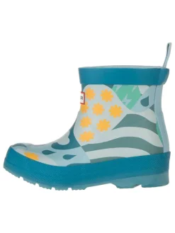 Gummistiefel in Blau/ Gelb>Hunter Online
