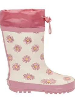 Playshoes Gummistiefel|Gummistiefel^Gummistiefel in Creme/ Pink