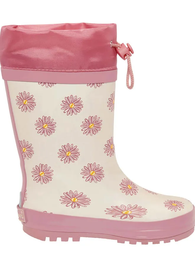Playshoes Gummistiefel|Gummistiefel^Gummistiefel in Creme/ Pink