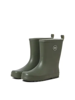 JACK & JONES Junior Gummistiefel^Gummistiefel in Dark Green