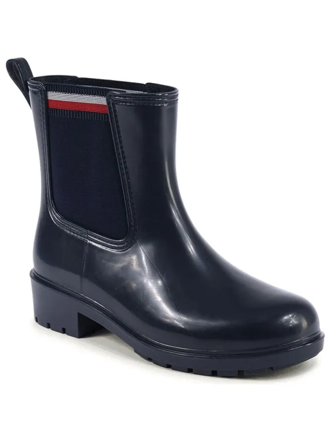 Gummistiefel in Dunkelblau>Tommy Hilfiger Shoes Discount
