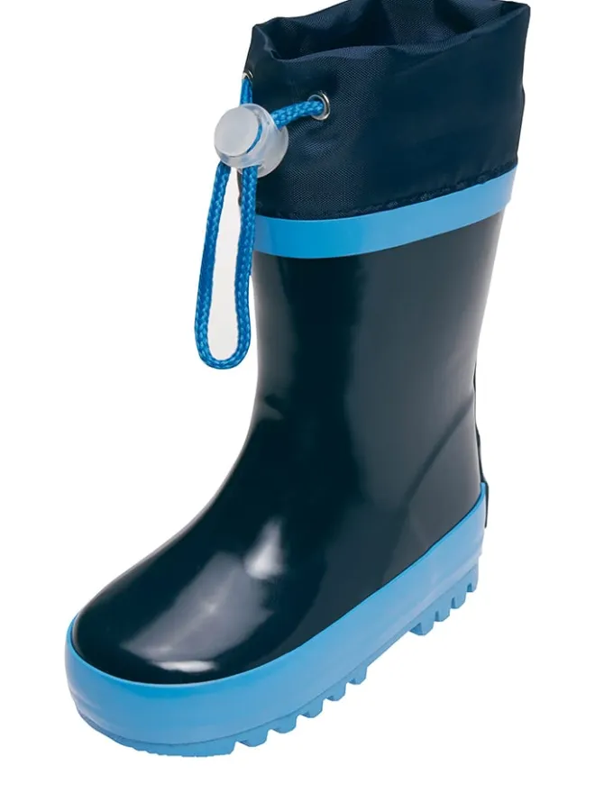 Playshoes Gummistiefel|Gummistiefel^Gummistiefel in Dunkelblau/ Hellblau