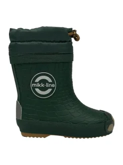 Gummistiefel in Dunkelgrün>mikk-line Clearance