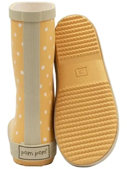 POM POM Gummistiefel^Gummistiefel in Gelb