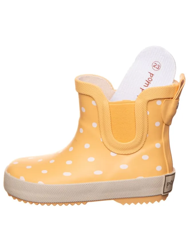 POM POM Gummistiefel|Stiefel & Boots^Gummistiefel in Gelb