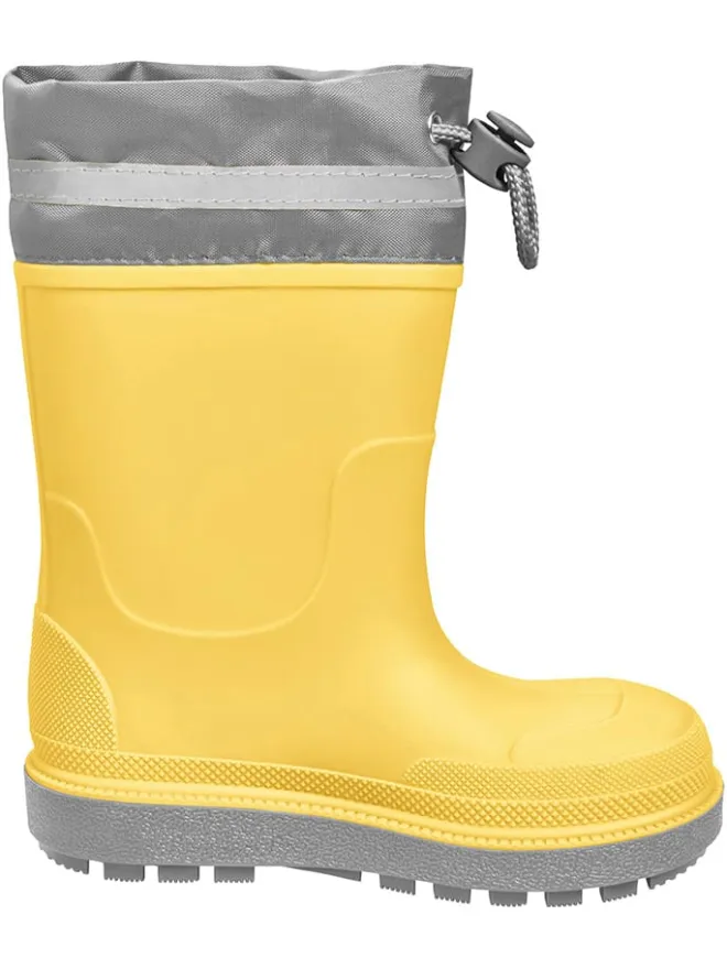 Playshoes Gummistiefel^Gummistiefel in Gelb/ Grau