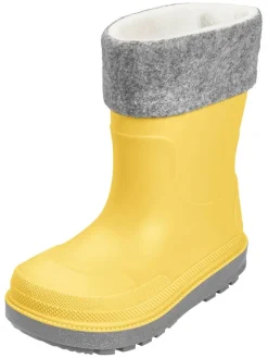 Gummistiefel in Grau/ Gelb>Playshoes Clearance