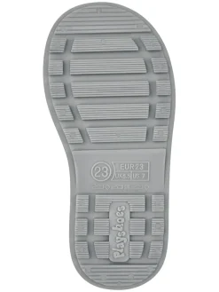 Gummistiefel in Grau/ Gelb>Playshoes Clearance